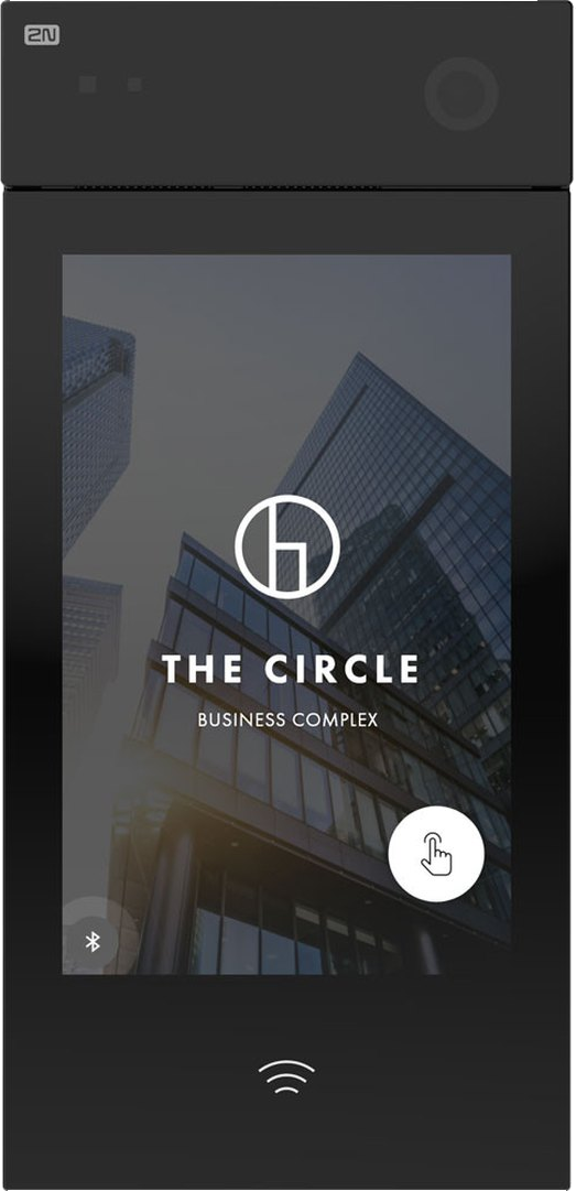 2N IP Style video-intercom met touchscreen en NFC-lezer
